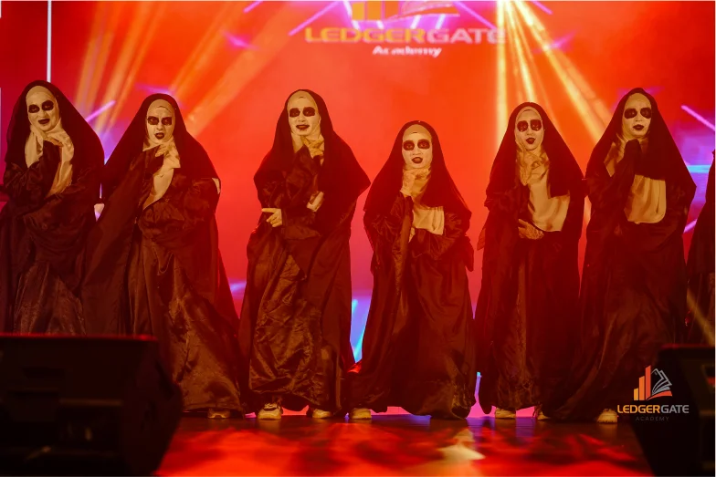 Dancing event at ledgergate students dancing in a programme