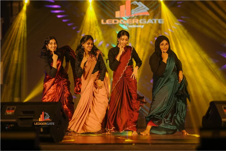 dancing event at best CMA institute in India dancing event at best CMA institute in India