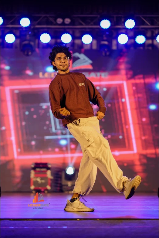 CMA USA student dancing at ledgergate Qatar CMA USA student dancing at ledgergate Qatar